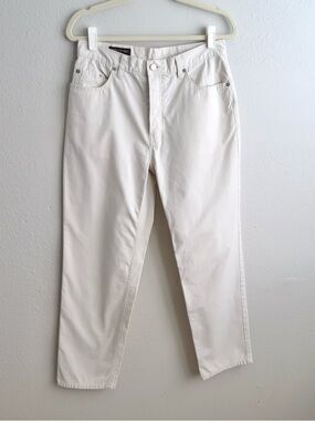 Vintage Banana Republic Off-White Straight Leg Pants